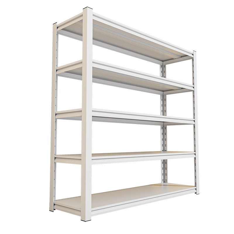 家用货架置物架落地多层杂物储藏间收纳架阳台仓库钢制超市收纳架