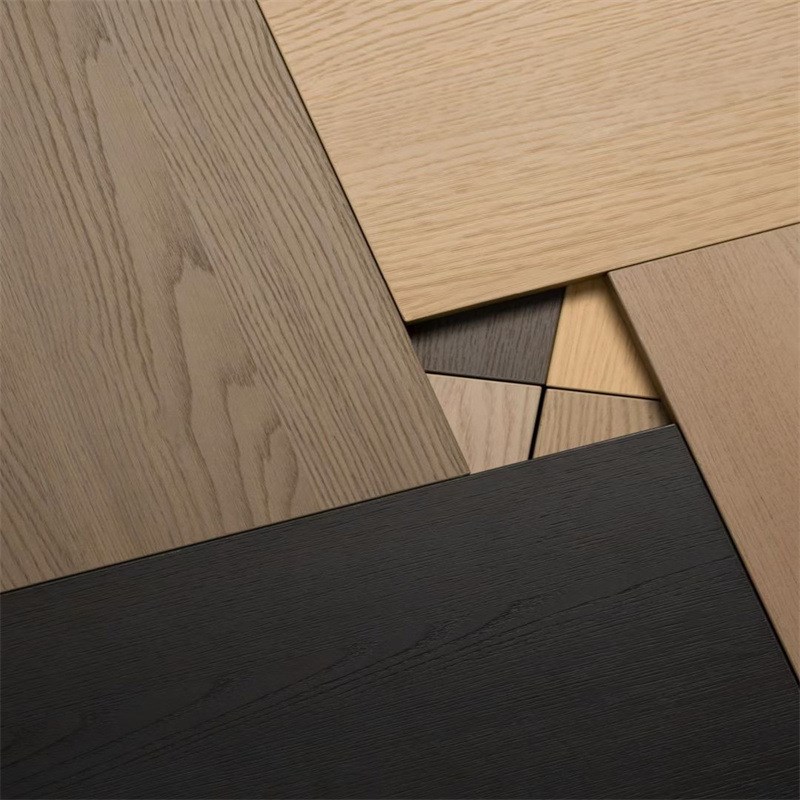 科定木饰面板天然木实木贴皮高定意式涂装板零度半透纯哑漆面KD板