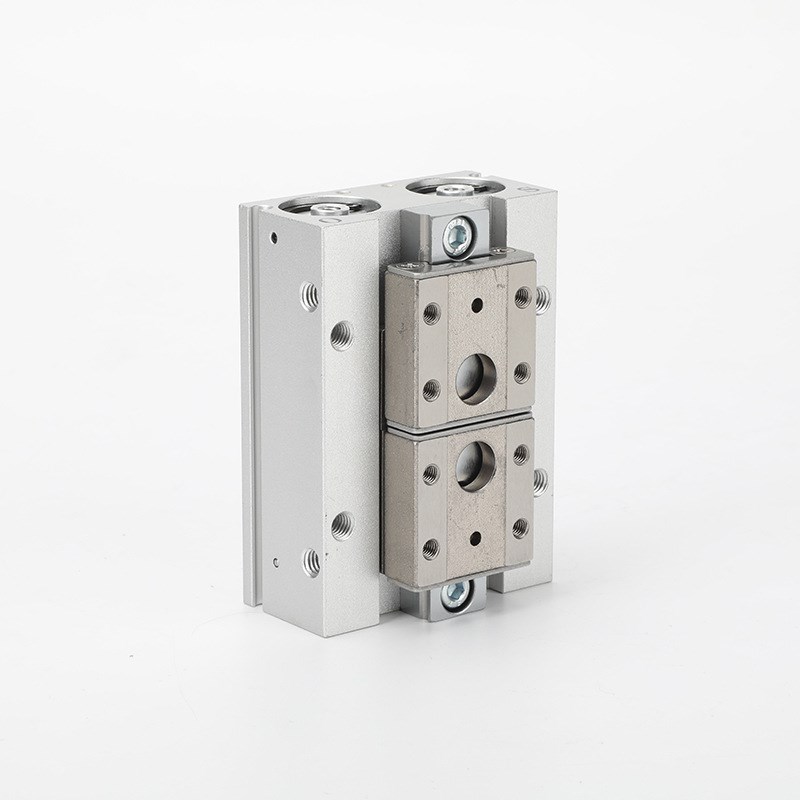 平行夹爪手指气缸MHF2-20D/D1/D2/D1R/D2R薄型气爪导轨滑台平行夹