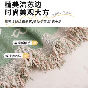 通用雪尼尔沙发巾全盖布防猫抓沙发垫子沙发套 郁金香沙发盖布四季