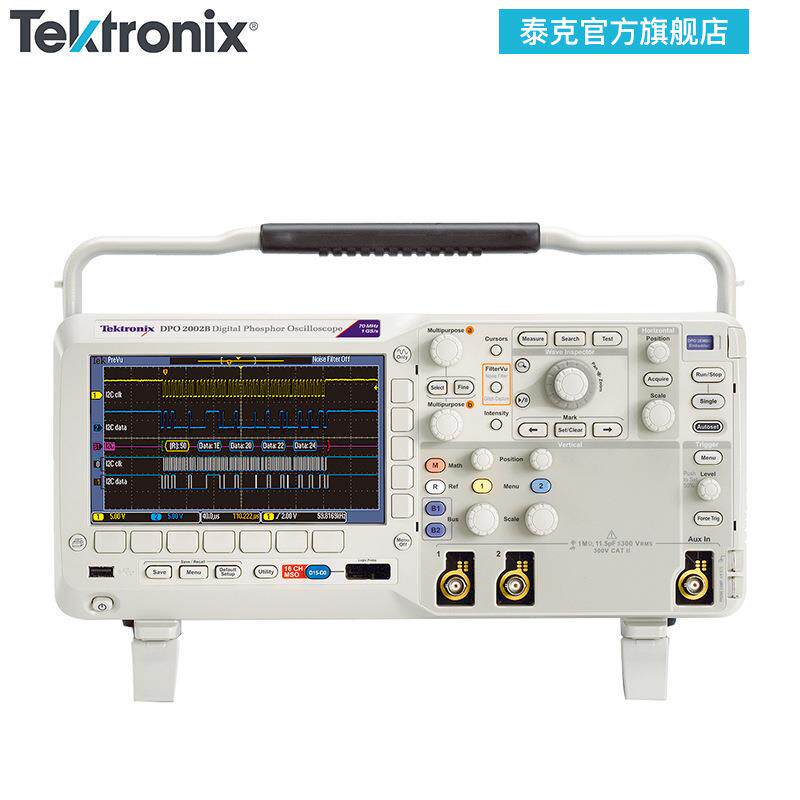 泰克TEKTRONIX混合信号示波器MSO2022B 2012B 2002B 双通道示波器
