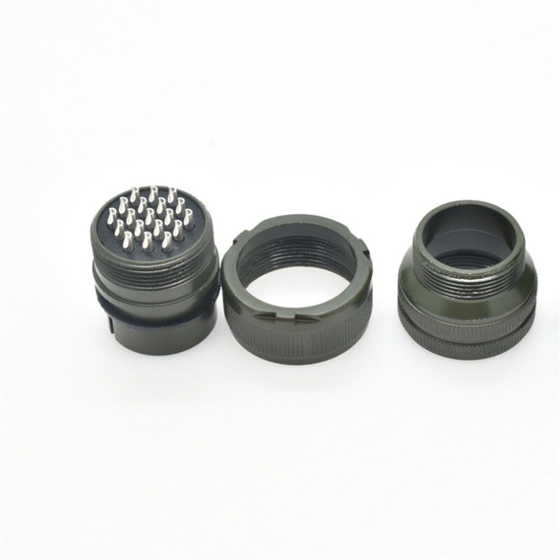 5015航空插头MS3106A22-14S直头螺纹锁紧19芯连接器