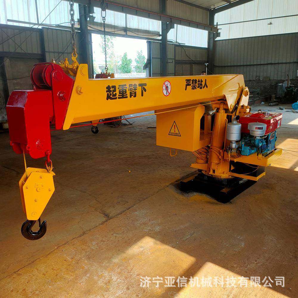 吨船吊单杠柴油机动力船用吊机小型液压伸缩臂甲板吊,搬运/仓储/物流设备,其他起重搬运设备,淘宝优惠券,粉丝福利购,淘宝优惠卷