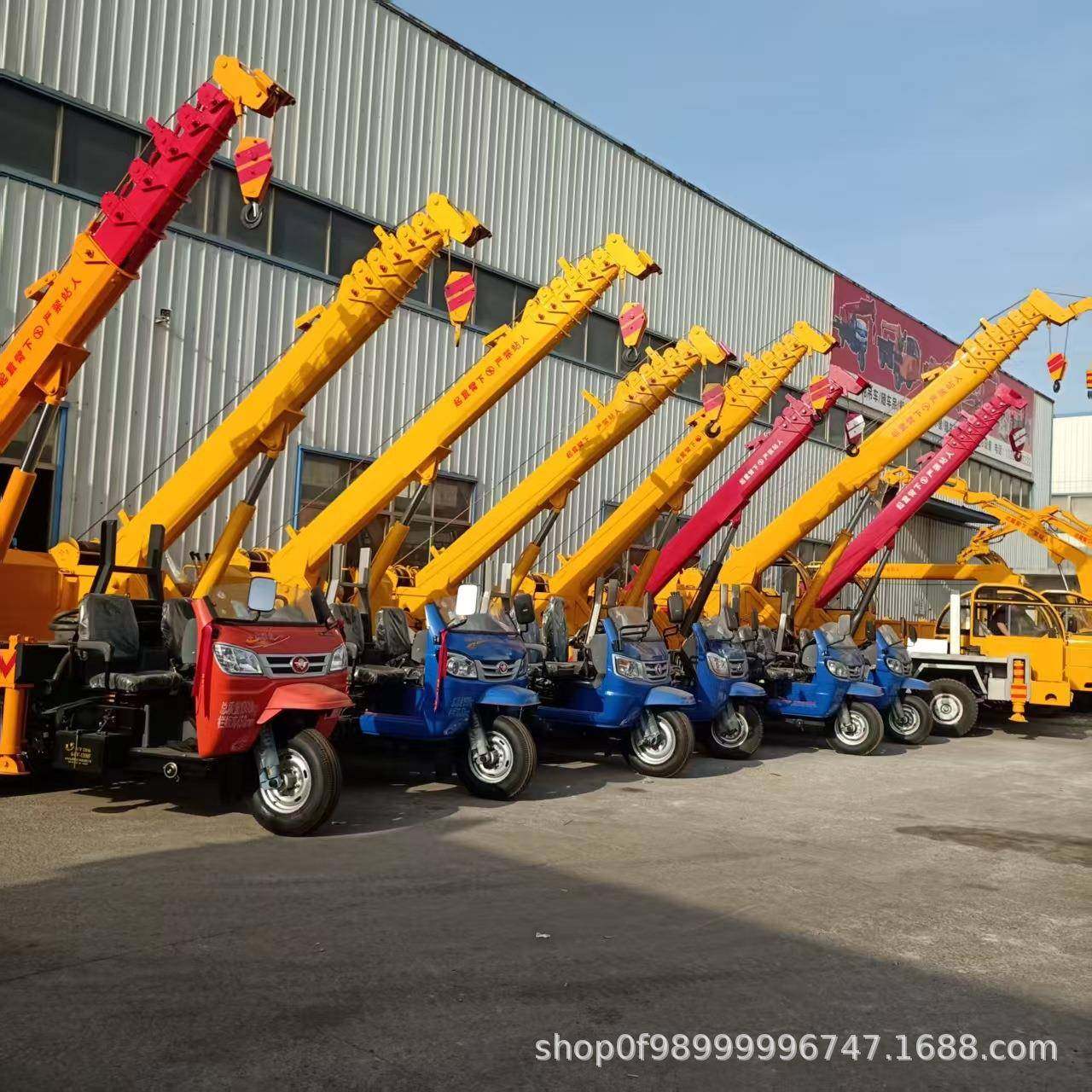 农村盖房用三轮吊车建筑工程小型三马子吊机液压支腿自备吊,搬运/仓储/物流设备,其他起重搬运设备,淘宝优惠券,粉丝福利购,淘宝优惠卷