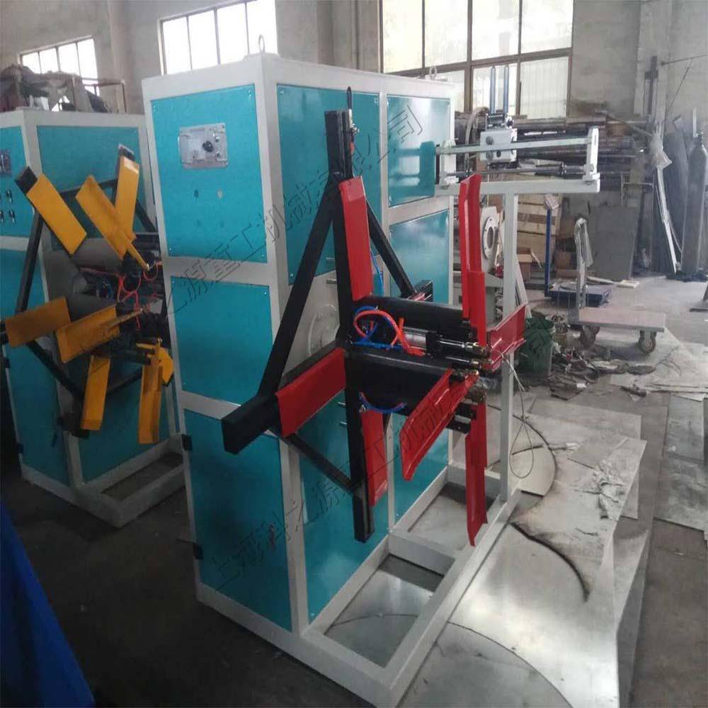 PE管收卷机单双盘管设备塑料管PU管绕盘器械及自动排线