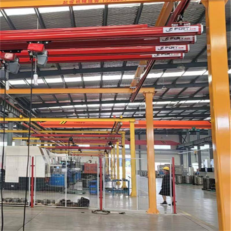 可跨境KBK起重机室内小型电动遥控柔性吊车多用途组合式kbk