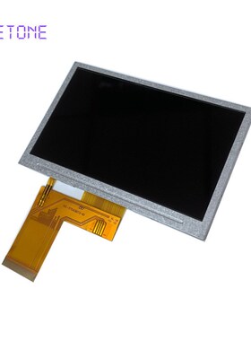 4.3寸800X480 IPS tft液晶屏 40P RGB接口 ST7262驱动带电阻触摸