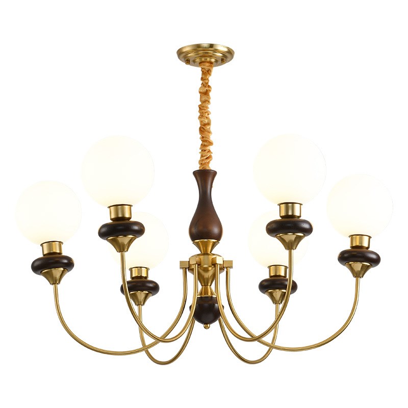 法式中古吊灯高级感客厅卧室餐厅主灯设计师复古美式大气主卧灯具