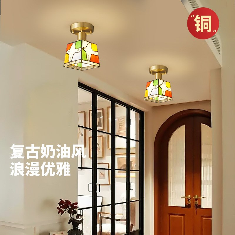 日式和平鸽床头吊线灯创意玄关餐厅装饰灯吸顶灯中山家装灯具大全