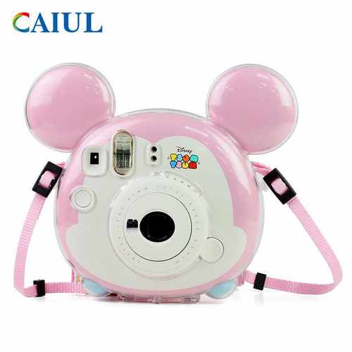 CAIUL 适用拍立得TSUMTSUM松松机专用透明水晶壳 透明保护壳