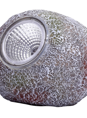 太阳能灯户外庭院景观花园装饰造景摆件H草坪仿石头灯led防水射灯