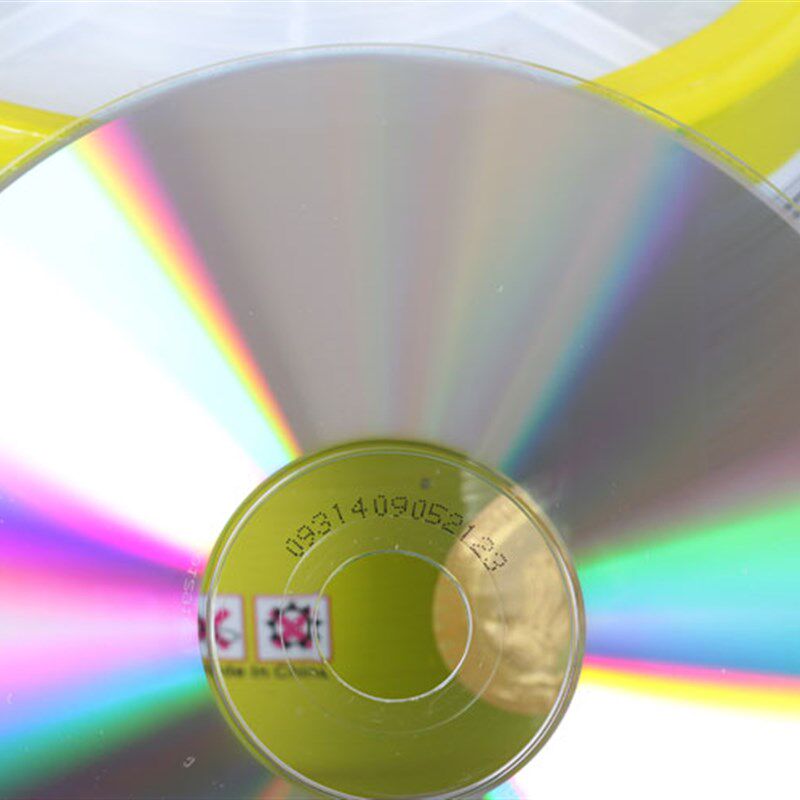 香蕉CD R 无k标CD光盘 50片张刻录盘空白可印刷包邮白面音乐纯白