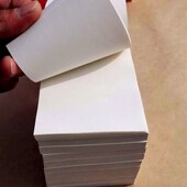 包邮 草稿纸 50本 无字白纸本 便v签记事本 雅白护眼 随用随撕