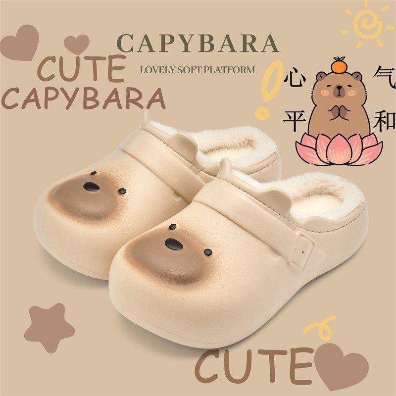 买1送1棉拖鞋情侣室内家居一对女2025夏M季新款防滑防臭防水棉拖