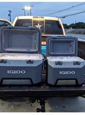 IGLOO易酷乐保温箱冷s藏箱车载冰桶户外便携式烧烤野餐钓鱼用钓箱