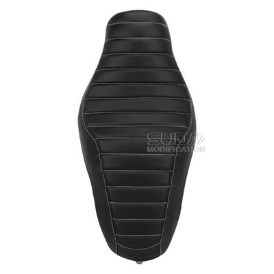 摩托车哈雷XL883X48坐垫 XL1200连体J坐垫包 摩托配件双人坐垫改