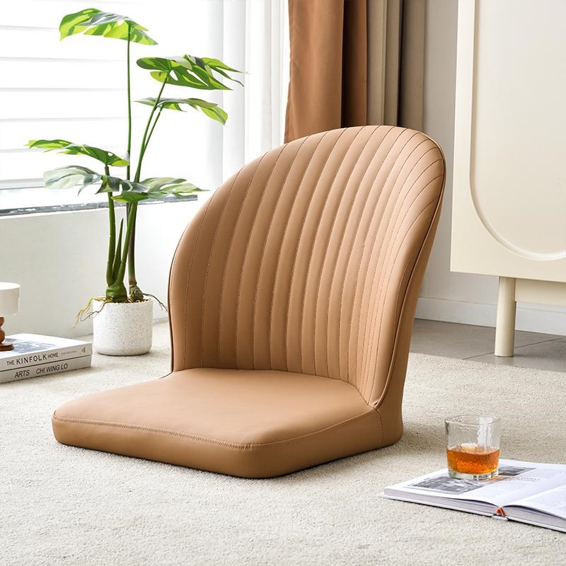 床上榻榻米靠背椅日式飘窗宿舍懒人和室椅无脚无腿靠背凳子护腰椅