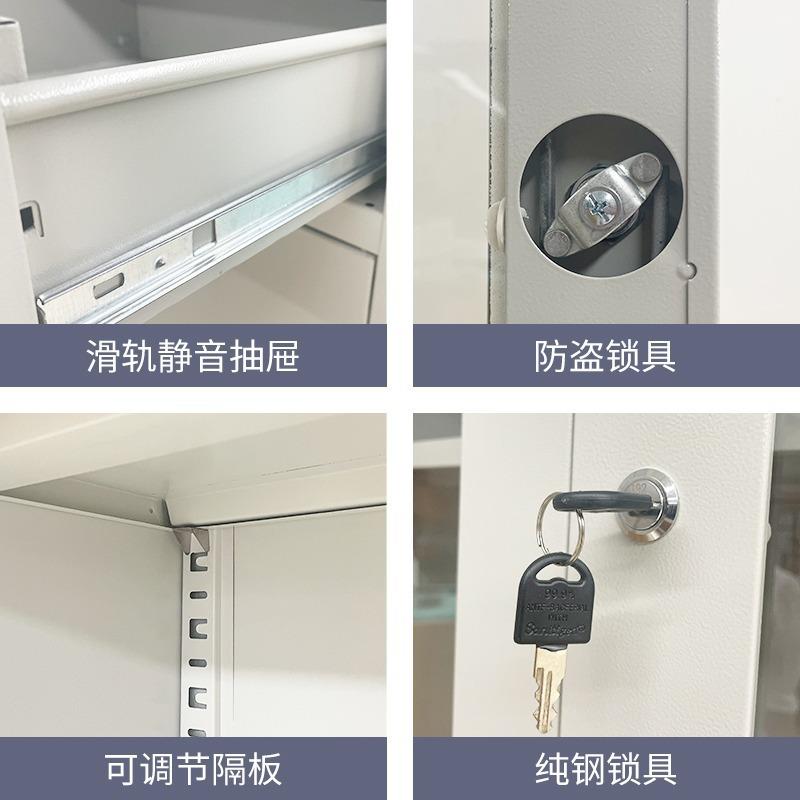 制更衣柜员工宿舍带锁储物收纳柜健身房浴室存放柜多门多门储物柜