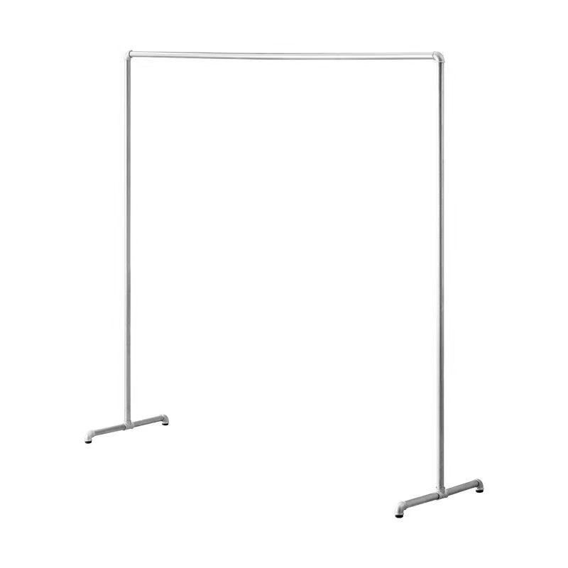 挂衣架晾衣架晾衣杆钢管单杆落地不锈镀锌水管加粗加厚阳台嗮被子