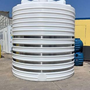塑料水塔大容量农用家用车载晒水塑料蓄水桶太阳能白色塑料水塔