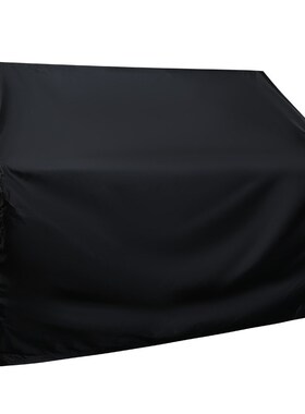 420D牛津布黑色防尘防潮双人椅罩家具罩 户外防水防雨沙发罩