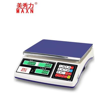 精密工业台秤电子秤0.01精准30kg高精度计数秤商用计数称克电子称