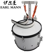 伊尔曼乐器Earl 枫木鼓腔军鼓 专业行进鼓 Mann 背架小军鼓