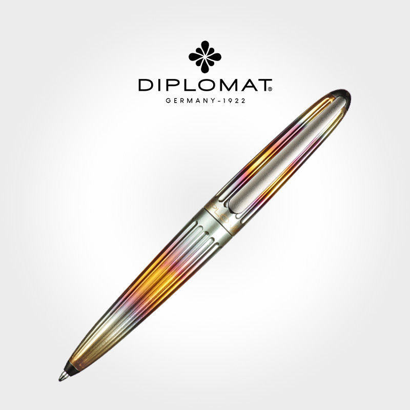 德国进口Diplomat外交官迪波曼 太空梭小飞艇AERO梭形火焰原子笔