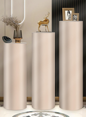 优选创意家用省空间门口收纳柜简易轻奢鞋架高立式小户型圆型旋转