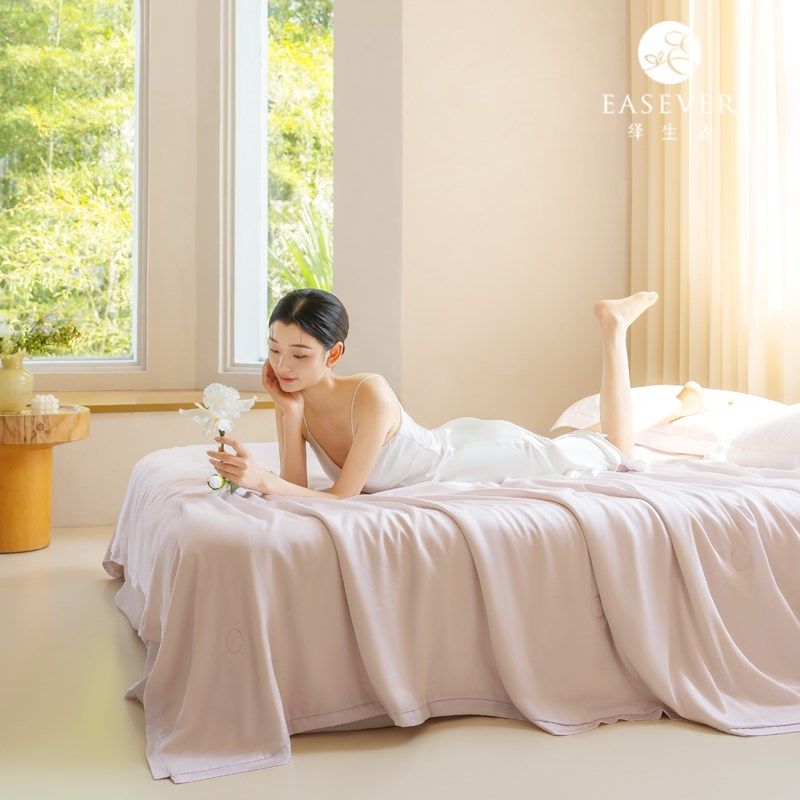 优选绎生活 A类天丝硅胶夏被夏季空调被可水洗机洗单人双人夏凉被