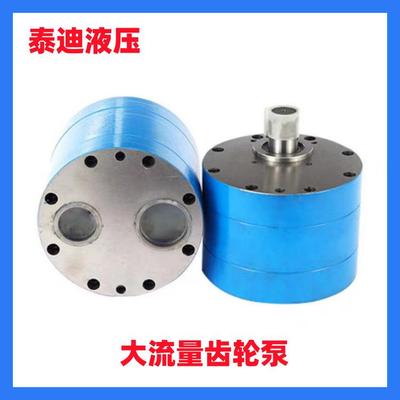 CB-B350大流量齿轮油泵大流量液压泵低压斜齿低噪音