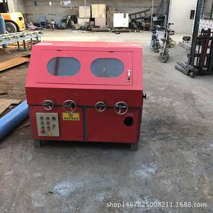 可调速小型圆管除锈抛光机铁管外圆抛光天然气管道除锈机