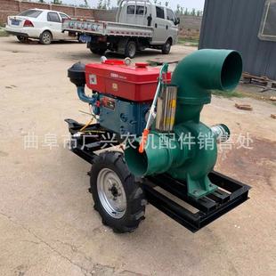 8寸离心泵现货 工程应急抽水泵柴油机6寸水泵拖车式
