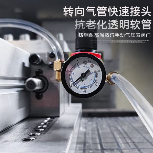 精密调节气动虎钳六寸台钳重型铝合金夹具铣磨床钻攻机快速平口钳
