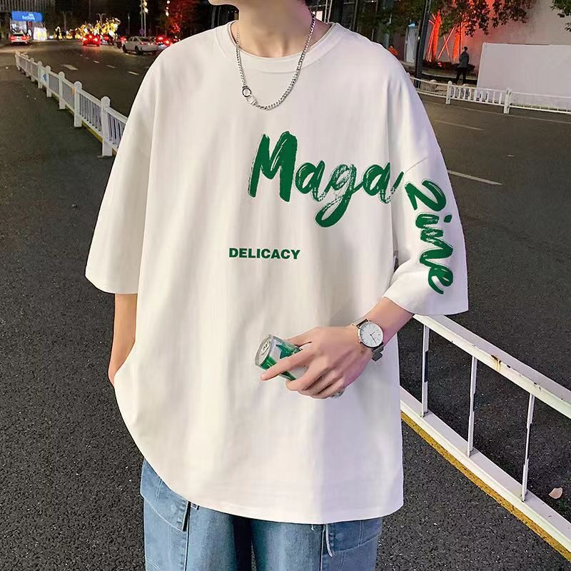 纯棉短袖t恤男童夏季新款帅气中T恤