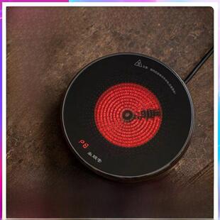 尚朋堂迷你电陶炉mini多功能车载便携智能光波炉围炉煮茶烧水800W