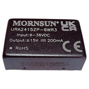 URA2415ZP-6WR3金升阳DC-DC电源模块9-36V转正负15V0.2A 6W可直拍