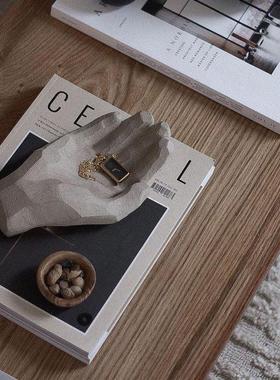 瑞典Cooee Design祝福之手 北欧艺术雕塑摆件 首饰收纳盘小众设计