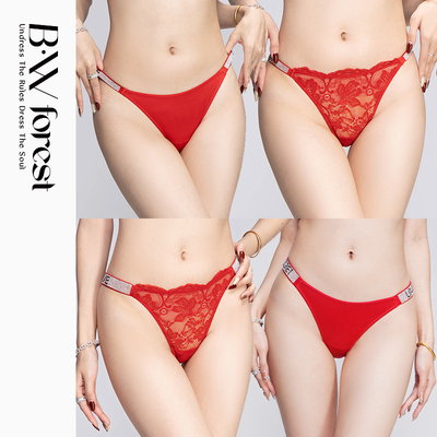 B·WFOREST法式蕾丝性感内裤