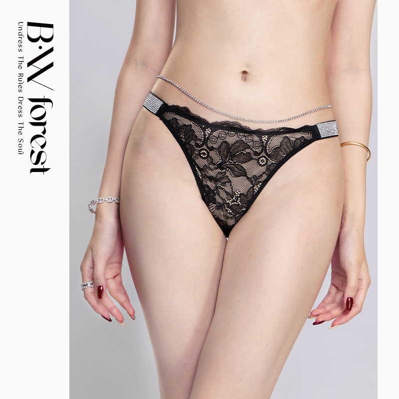 BWFOREST法式性感蕾丝内裤