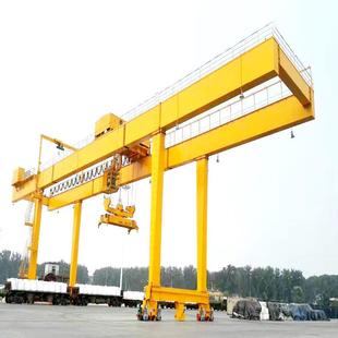 起重机料场码 厂家供应双梁龙门吊16吨U型门式 头用双梁行车