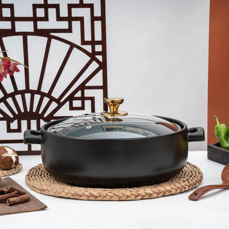 砂锅炖锅家用电陶炉燃气陶瓷火锅店专用耐高温煲汤沙锅商用干烧煲,厨房/烹饪用具,火锅,淘宝优惠券,粉丝福利购,淘宝优惠卷