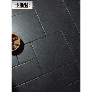 覆古黑色泥石瓷砖B&B户外庭院地砖房子院子古董砖工作穿婆婆瓷砖
