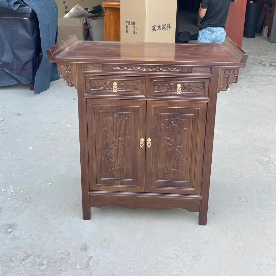 老榆木贡桌佛台供桌实木香案佛桌财神佛堂神台供佛柜供奉桌案几