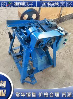 小型液压木开牙机全动js-scf-5扫把杆棒开牙机  电动自木工木材套