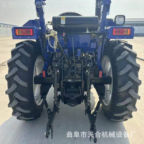 四轮四驱农用0换4拖机 国四潍柴发M7047动机8+拉8梭式挡M704