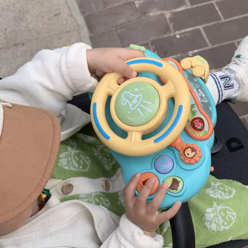 婴儿智力开发早教玩具仿真驾驶方向盘婴儿车挂件汽车副驾驶方向盘