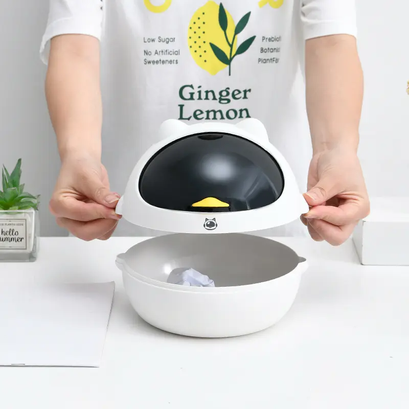 桌面垃圾桶新款家用可爱小号儿童创意迷你办公室卧室餐桌茶几纸篓