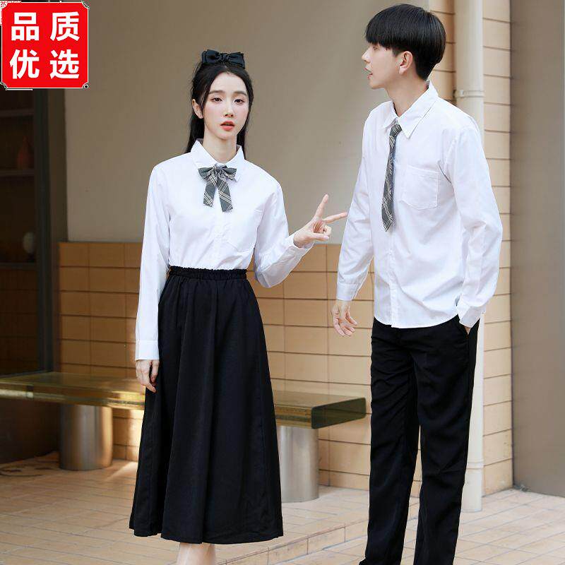 毕业班服套装英伦学院风