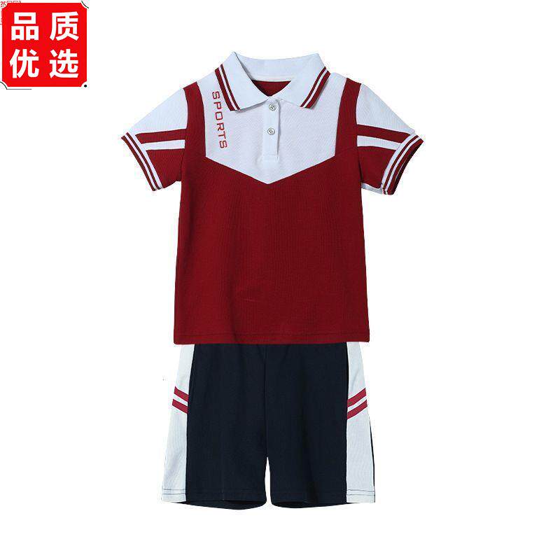 2025新款校服套装中小学生班服夏季幼儿园老师园服毕业服运动会